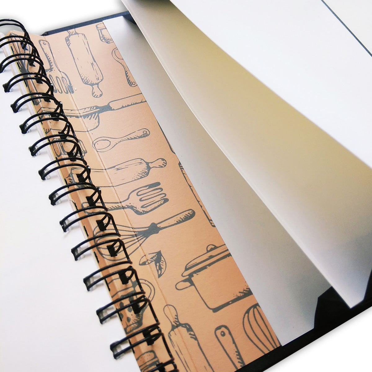 Double Pocket on the back cover