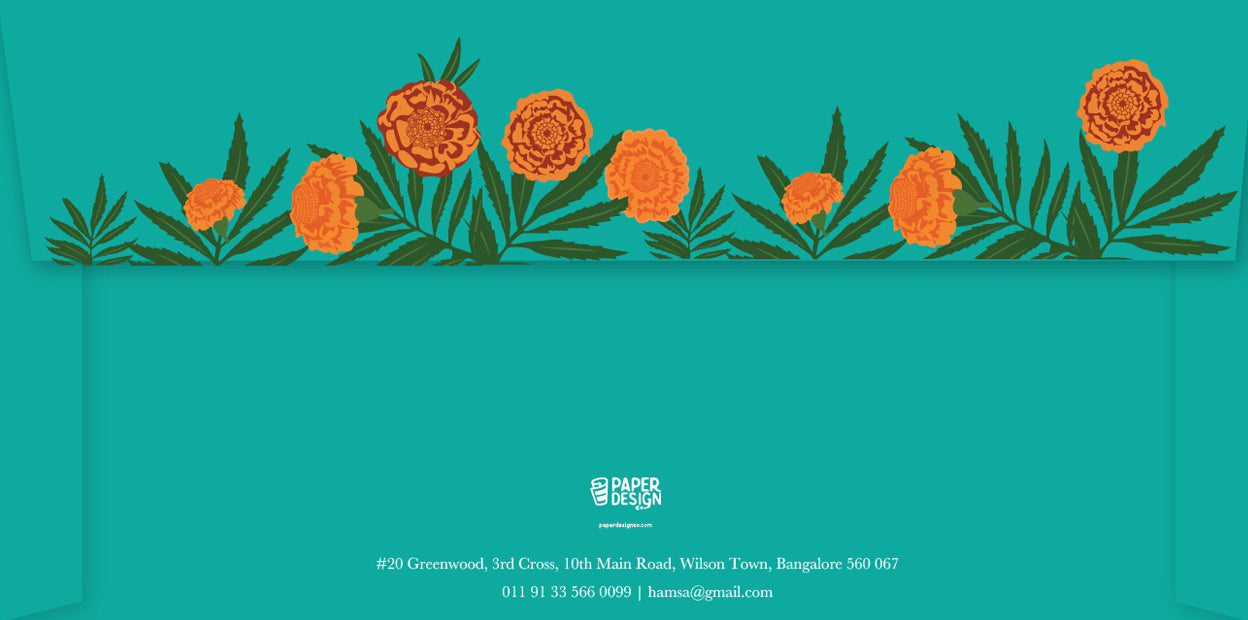 Letter Sheet Envelopes (8.7" x 4.3") - Marigold