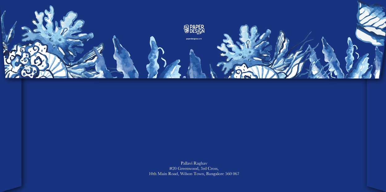 Letter Sheet Envelopes (8.7" x 4.3") - Starfish