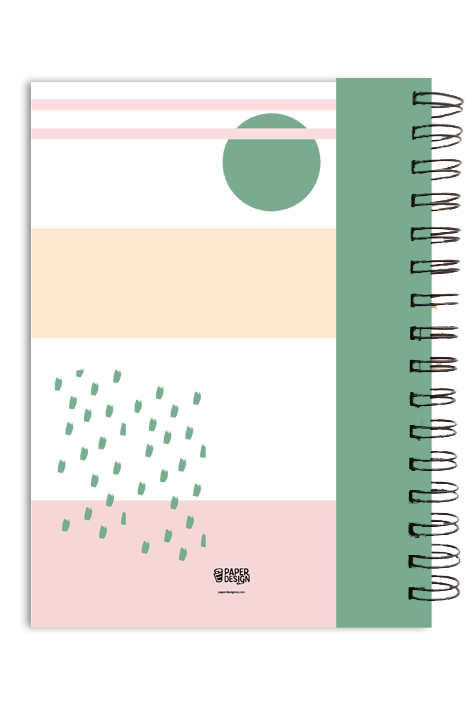 Spiral Blank Notebook (5.5"x8.26")