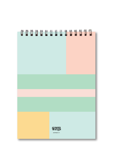 Spiral Blank Notepad (5.3"x7.2")