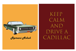 Hard Cover Pocket Notebook - Cadillac