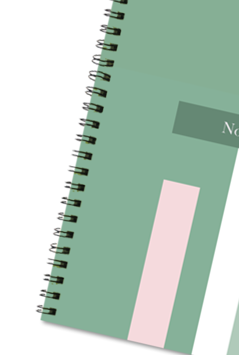 Spiral Blank Notebook (7.2"x10")