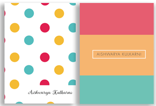 Hard Cover Pocket Notebook - Color Pop