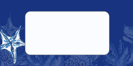 Letter Sheet Envelopes (8.7" x 4.3") - Starfish