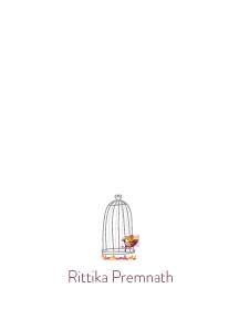 Bird Cage Vignette Brown