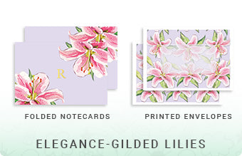 Elegance - Gilded Lilies