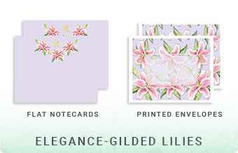 Elegance - Gilded Lilies