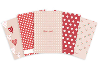 Mini Notepads - Hearts