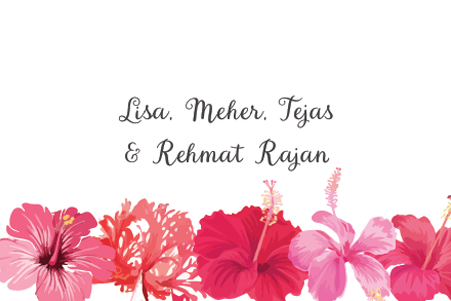 Tropical Floral Set