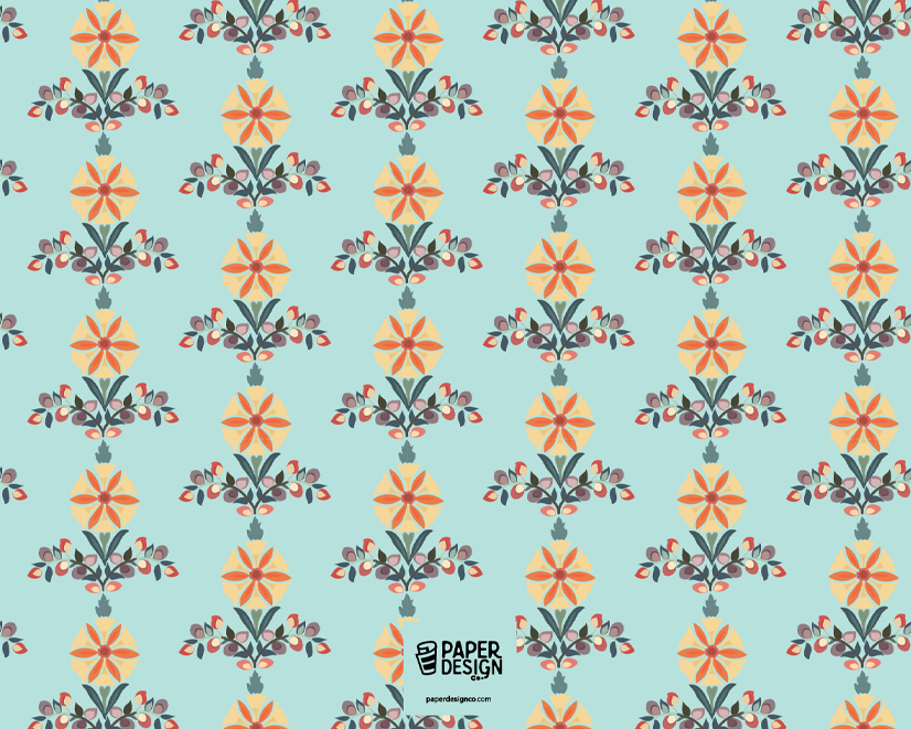 Pattern - Teal