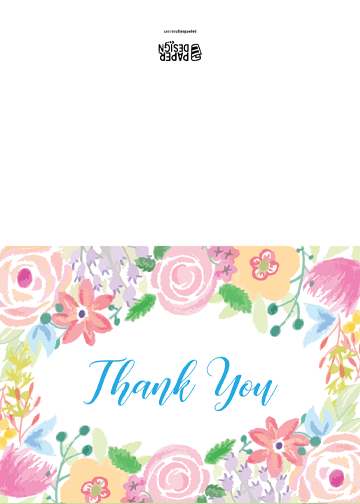 Watercolour Floral (Set of 10)