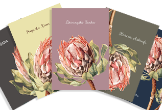 Mini Notepads - Island Flower