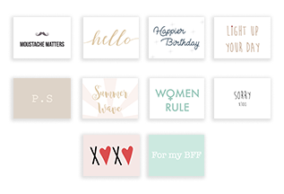Love (Set of 10 Mini Cards with Envelopes)