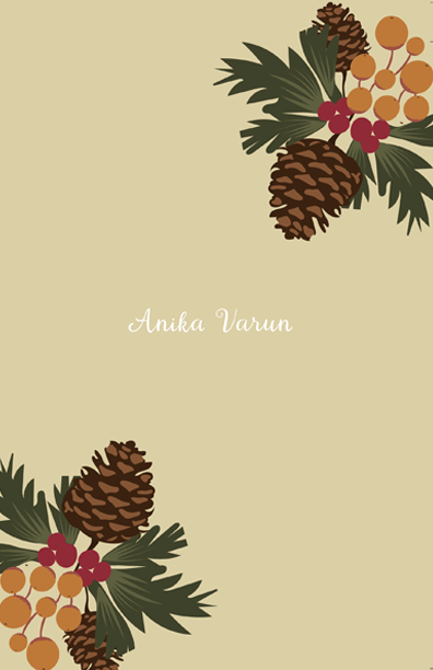 Large Notepads - Pine and Holly