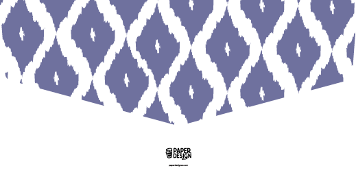 Purple Ikat