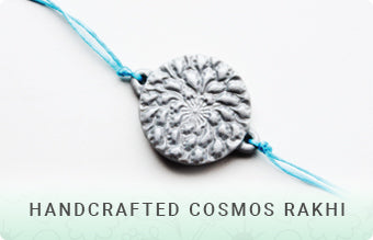 Handcrafted Cosmos Rakhi