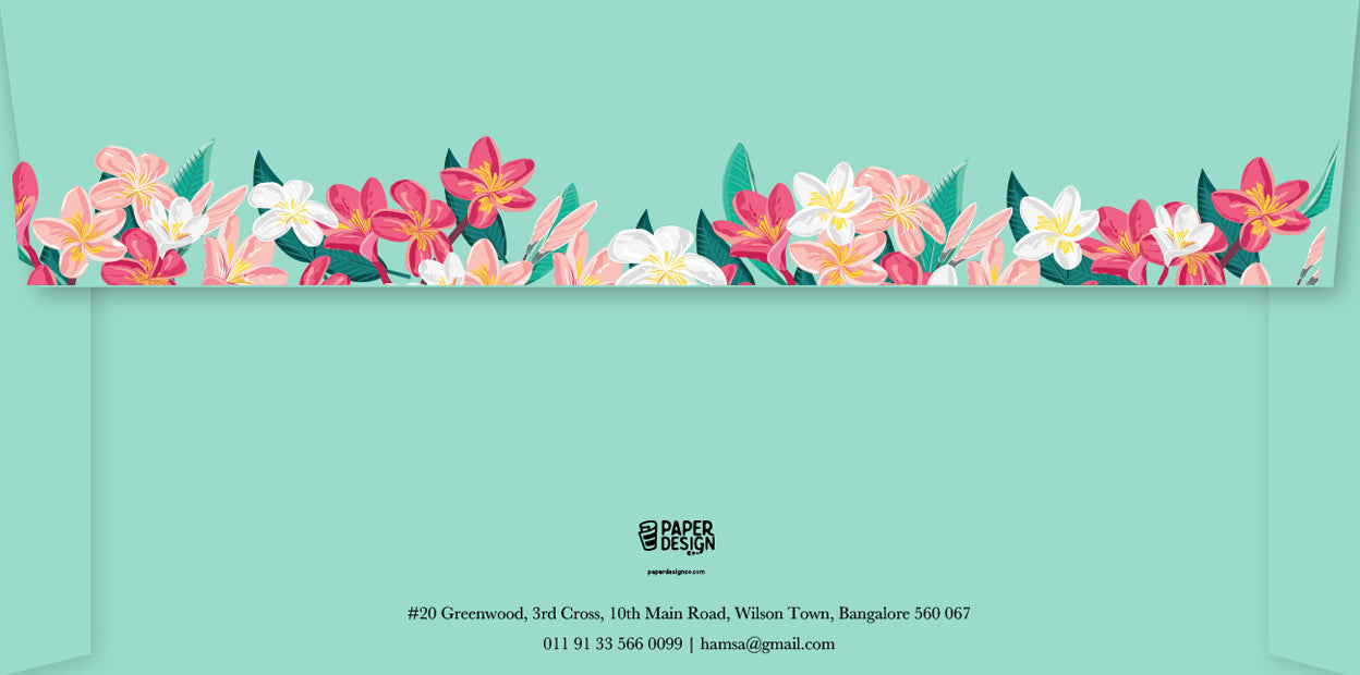 Letter Sheet Envelopes (8.7" x 4.3") - Temple Tree