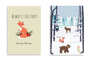 Soft Cover - Winter Animals