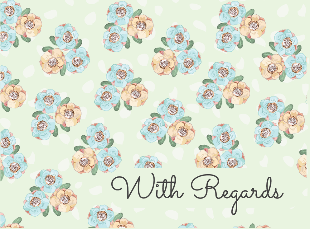 Pastel Flora (Set of 10 Mini Cards with Envelopes)