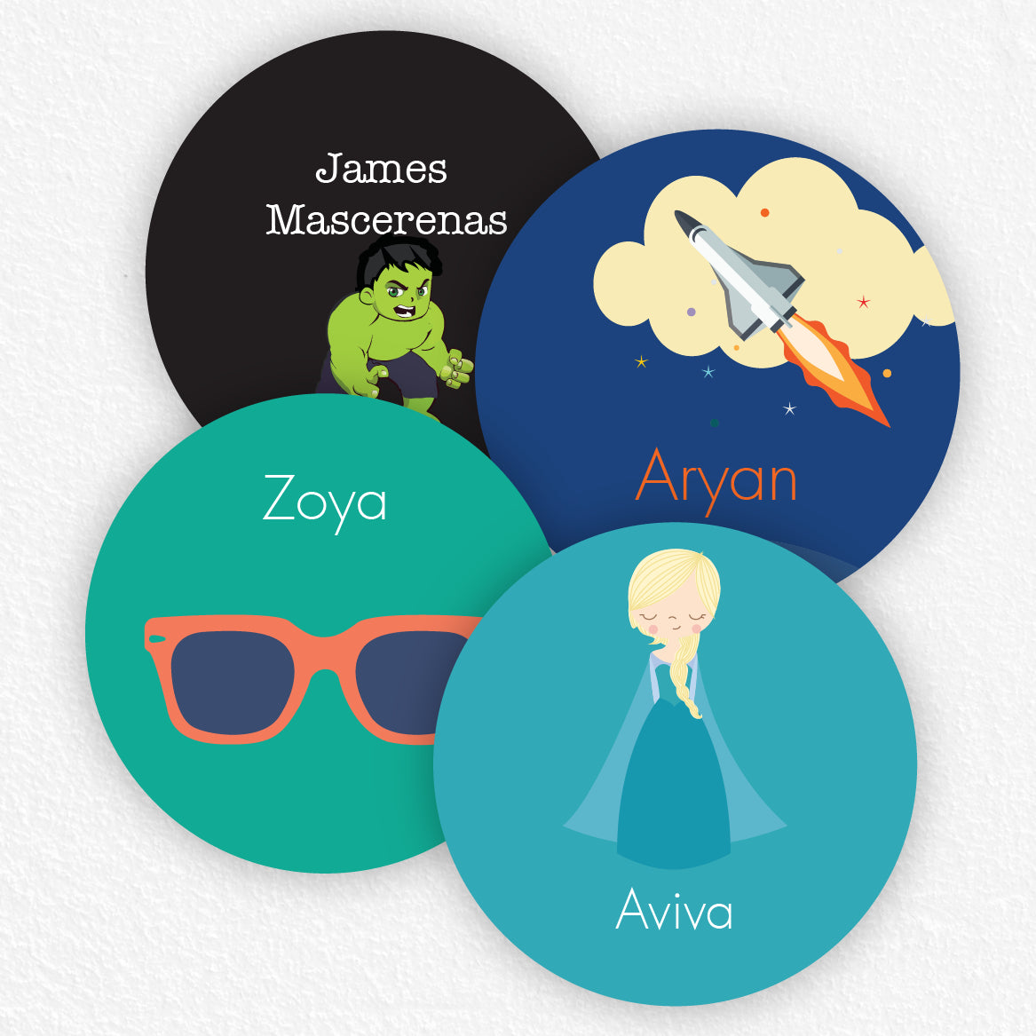 Round Stickers – Paper Design Co