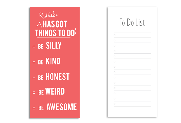To Do List
