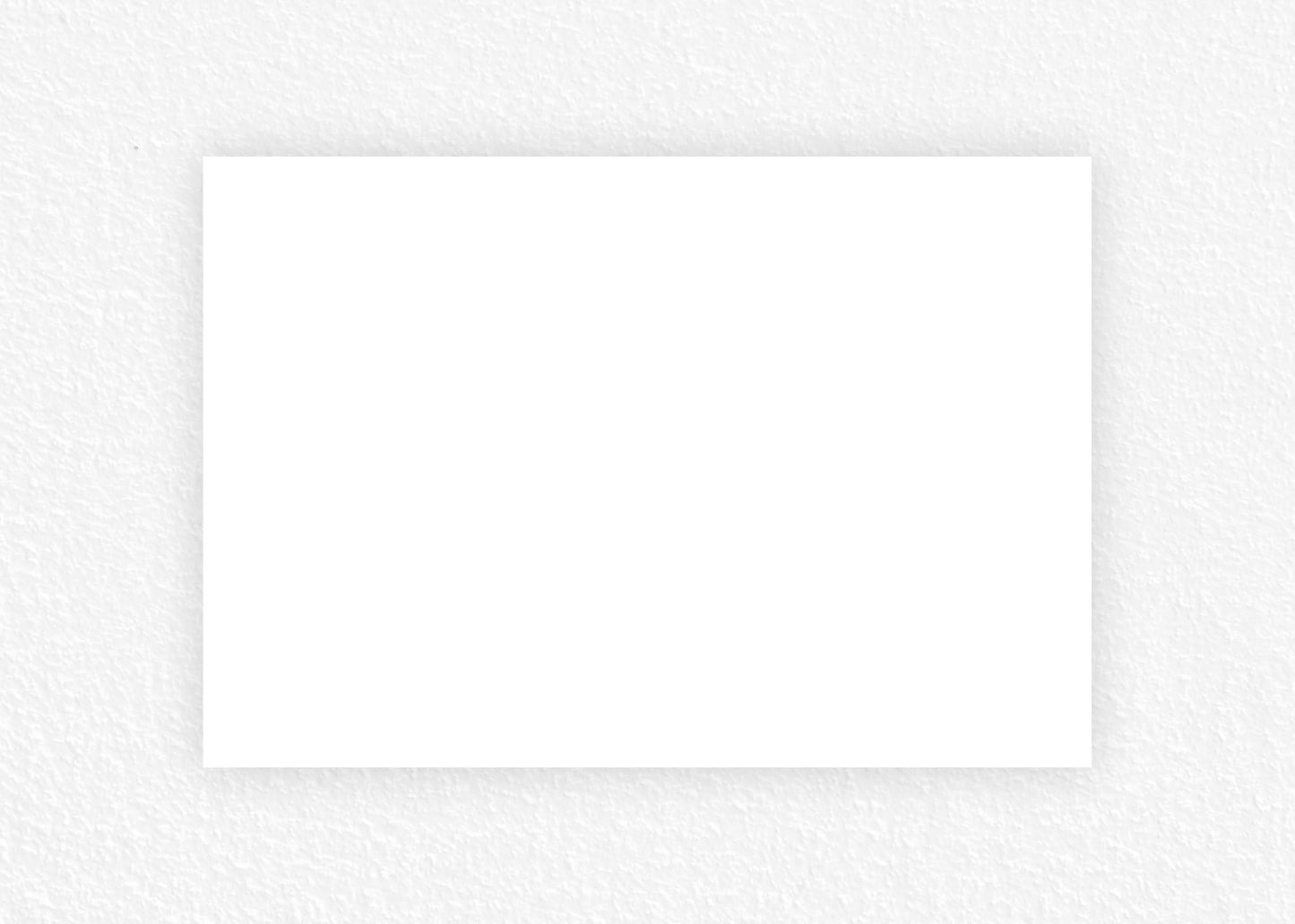 Folded Note Cards Envelope (4.4" x 3")