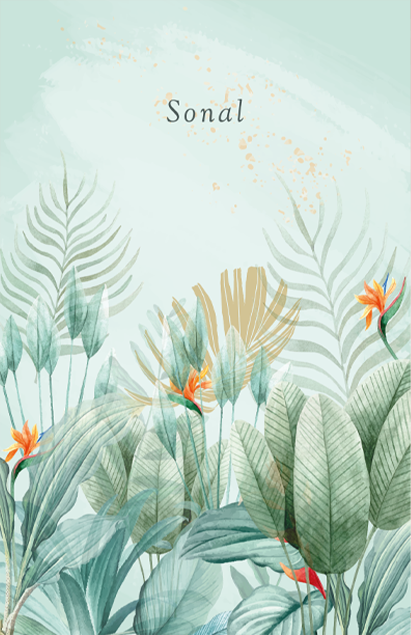 Large Notepads - Tropical Day