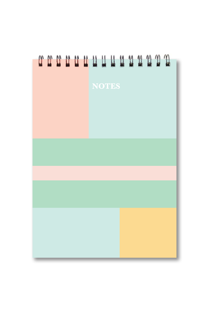 Spiral Blank Notepad (5.3"x7.2")