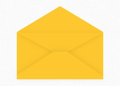 Regular Envelope (5" x 7") - Coloured