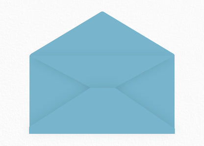 Regular Envelope (5" x 7") - Coloured