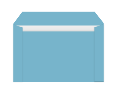 Birthday Invitation Cards Envelope for Junior Stationery (5" x 3.5")