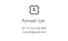 Rustic Monogram