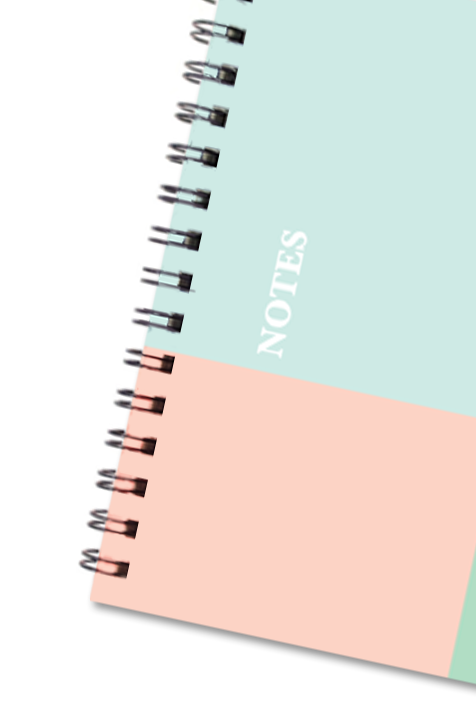 Spiral Blank Notepad (5.3"x7.2")