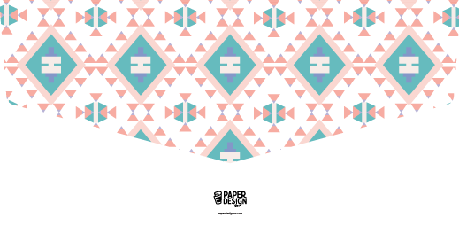 Coral & Mint Azteca