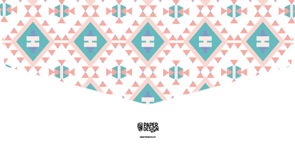 Coral & Mint Azteca