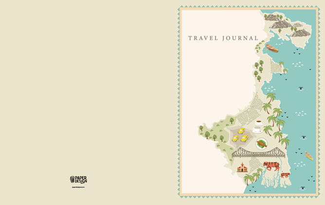 Map - Travel Journal – Paper Design Co