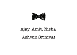 Bow Tie Black