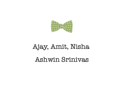Bow Tie Green