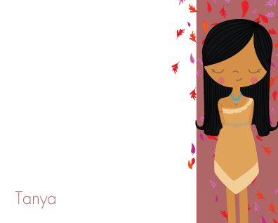Flat Note Cards - Warrior Princess