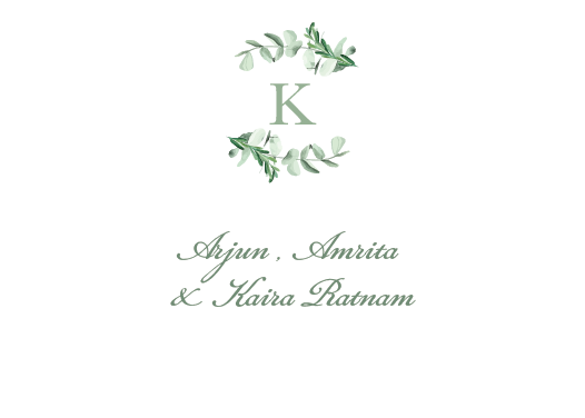 Floral Semi Crest