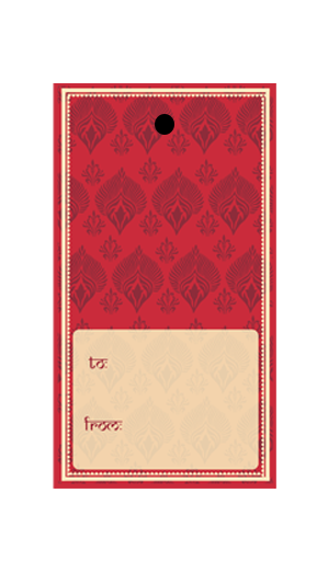 Indian Elegance - Red