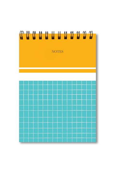 Spiral Blank Notepad (4.1"x5.5")