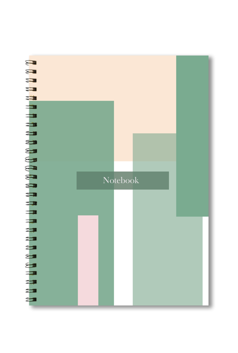 Spiral Blank Notebook (7.2"x10")