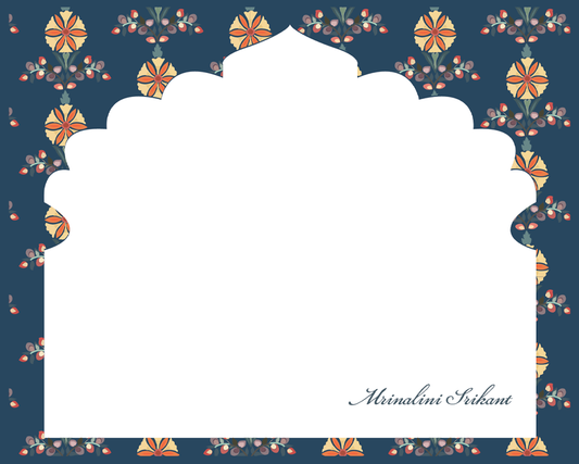 Pattern - Navy