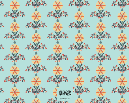 Pattern - Teal