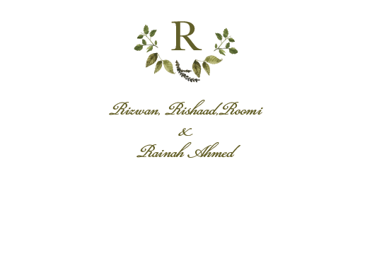 Leaf Monogram
