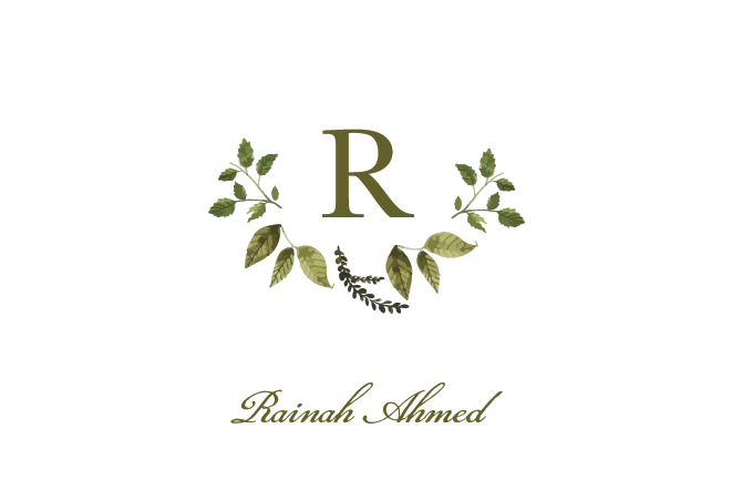 Leaf Monogram