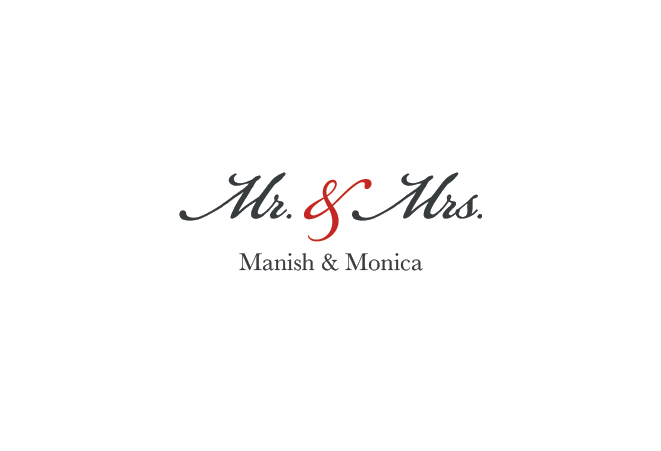 Mr. & Mrs.