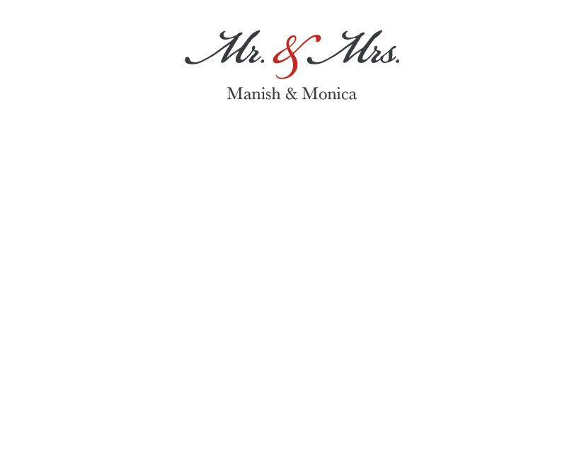 Mr. & Mrs.